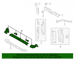 Subaru WRX 22-26 TV lower bar, internal