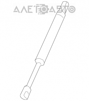 Right hood shock absorber for Toyota Camry v40