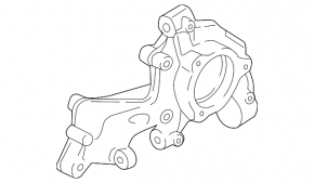 Rear left axle shaft VW Taos 22-25