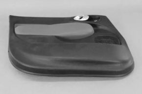 Door trim card front left Fiat 500L 14- black with beige insert