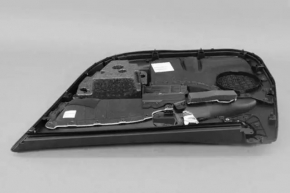 Door trim card front left Fiat 500L 14- black with beige insert