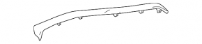 Front panel trim driver's left Chevrolet Equinox EV 24-26 black
