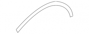Front right wing arch trim Audi Q5 8R 09-17