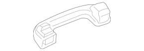 Ceiling handle front right Mercedes W213 E 17-20 black