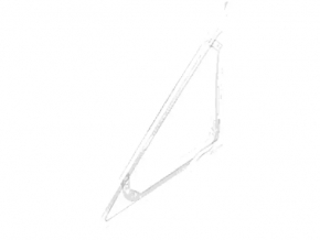 Front left blind glass window Ford C-max MK2 13-18 mat