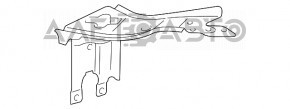 TV bar eyelash left Mercedes W211