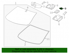 Rain sensor Chevrolet Malibu 13-15