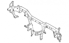 Under-torpedo pipe reinforcement Volvo V90 17-22 usa