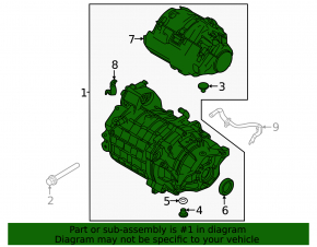 Polestar 2 21-25 26kW Rear Electric Motor