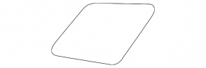 Volvo XC60 18-21 Front Bumper Tow Hook Cap