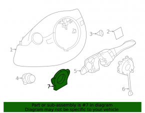 Infiniti QX50 19-25 Steering Angle Sensor