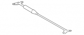 Front subframe strut bar Lexus ES250 ES300h ES350 19-