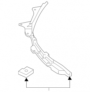 Audi Q8 19-25 trunk lid spoiler