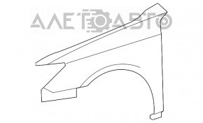 Front left fender Lexus ES350 07-12