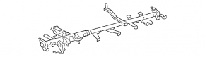 Under-torpedo pipe reinforcement Toyota Prius 30 10-15