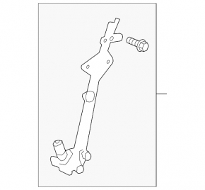 Window lifter with motor front left Acura TLX 15-