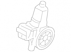 Rear left window motor for Nissan Rogue 2015