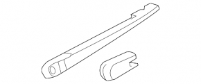 Rear wiper arm Mitsubishi Eclipse Cross 18-20