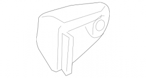 Mercedes X164 GL rear right outer handle cap