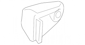 Mercedes X164 GL rear right outer handle cap
