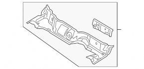Wiper pan metal Mazda3 MPS 09-13