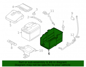 Ford Focus mk3 11-18 battery case