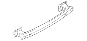 Ford C-max MK2 13-18 rear bumper reinforcement