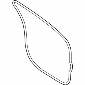 Lincoln MKX 16-18 front left door seal