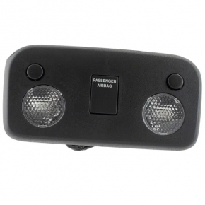 Front light for Ford Mustang mk6 2015-2017 coupe, black