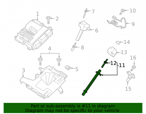 Lincoln Nautilus 19-23 2.7T Crankshaft Position Sensor
