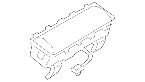 Airbag passenger in the dashboard Ford Escape MK4 20-