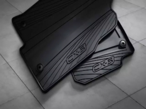 Set of floor mats for Mazda CX-5 13-16 rubber