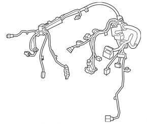 Wiring motor BMW X3 G01 18-21