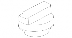Oil filler cap Nissan Rogue Sport 17-19