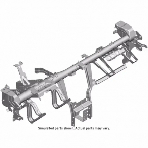 Under-torpedo pipe reinforcement Chevrolet Equinox 10-17