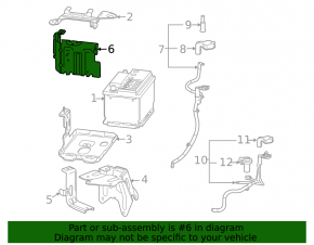 ECU Housing Bracket Engine Computer Lower GMC Terrain 10-17