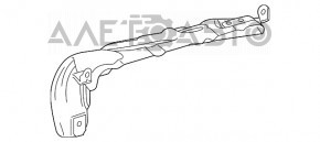 Exhaust manifold protection Mercedes GLC 16-22