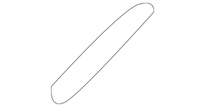 Antenna radio rod Nissan Leaf 11-17 type 2