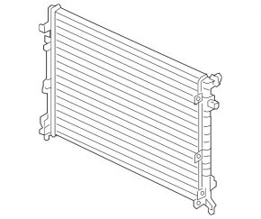 Radiator cooling water VW Atlas 18- 3.6
