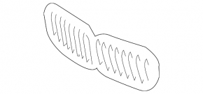 BMW X7 G07 19-22 radiator grille for night vision