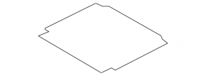 Trunk floor BMW X5 E70 07-13