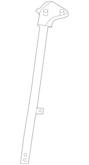 Rear left underbody strut BMW X3 G01 18-21