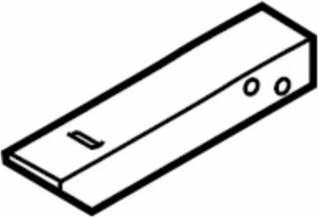 TV bar reinforcement front left Infiniti QX30 17-19