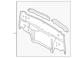 Lexus IS 06-13 Rear Panel