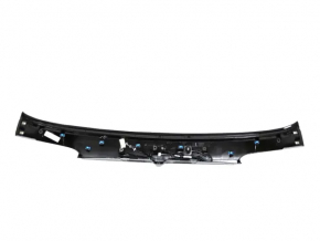 Jeep Compass 17-21 tailgate trim under glass, with black molding, without license plate light strip, broken guide and fastener