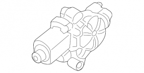Front right window lift motor for Volkswagen ID.4 23-25