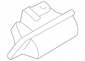 Left tailgate number plate light Subaru Outback 20-23