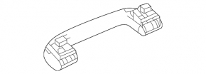 Ceiling handle front left Mercedes W213 E 17-20 beige used
