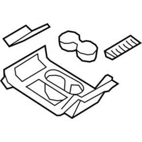 Ford Flex console trim 09-12 prerest
