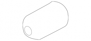 Left bonnet bumper Ford Focus mk3 11-18 on the bonnet